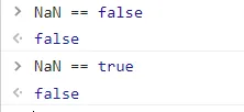 NaN 比较